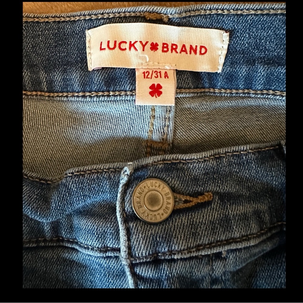 Lucky Brand Women's skinny jeans size 12 - Picture 4 of 5